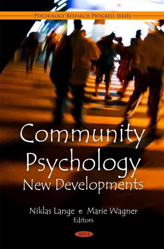 Community Psychology: New Developments (Psychology Research Progress Series)