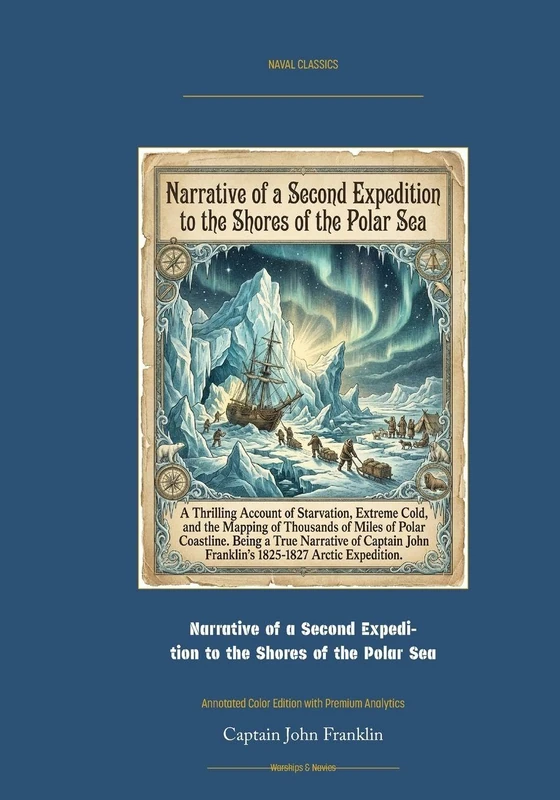 Narrative of a Second Expedition to the Shores of the Polar Sea: Annotated Color Edition with Premium Analytics (Naval Classics)
