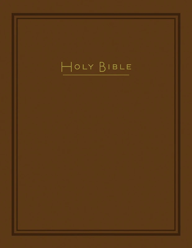 Common English Bible: Common English, Brown Padded, Super Giant Print