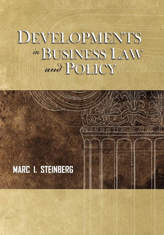 Developments in Business Law and Policy - Cognella Academic