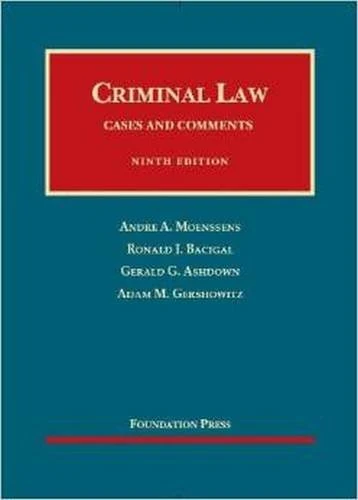 Criminal Law (University Casebook Series)