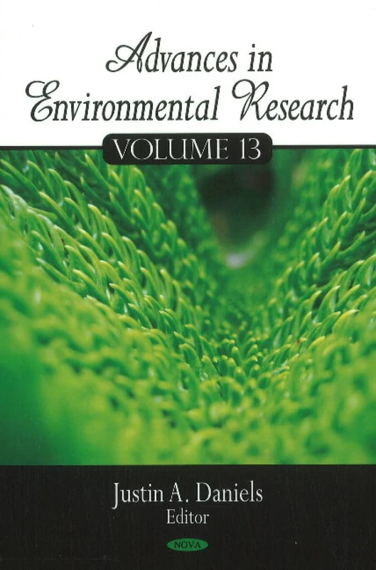 Advances in Environmental Research: v. 13: Volume 13
