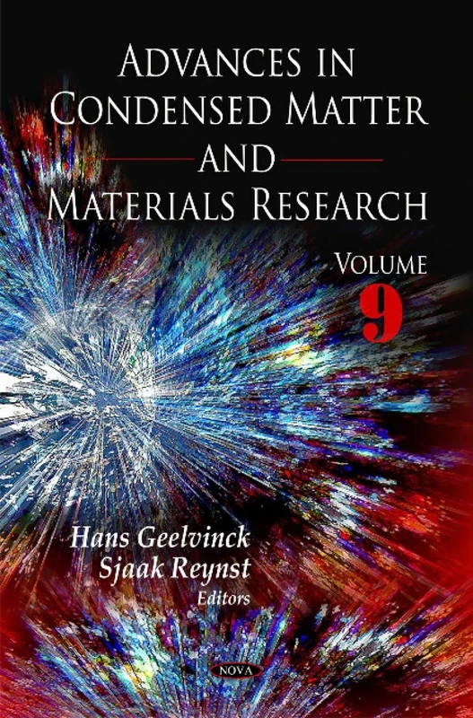 Advances in Condensed Matter & Materials Research: v. 9 (Advances in Condensed Matter and Materials Research): Volume 9
