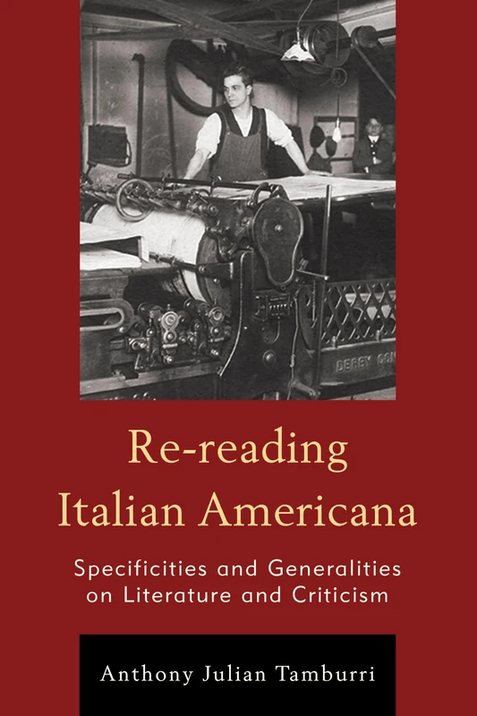 Re-reading Italian Americana: Specificities and Generalities on Literature and Criticism (The Fairleigh Dickinson University Press Series in Italian Studies)