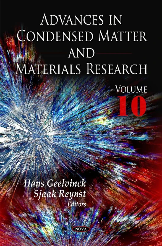 Advances in Condensed Matter & Materials Research: v. 10 (Advances in Condensed Matter and Materials Research): Volume 10