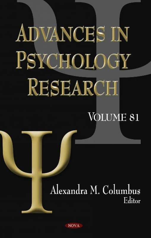Advances in Psychology Research: v. 81: Volume 81