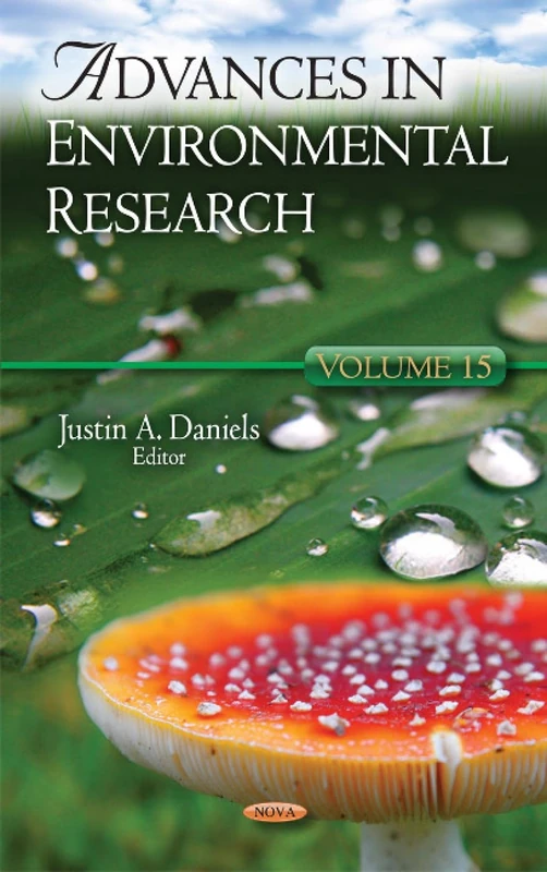 Advances in Environmental Research: v. 15: Volume 15