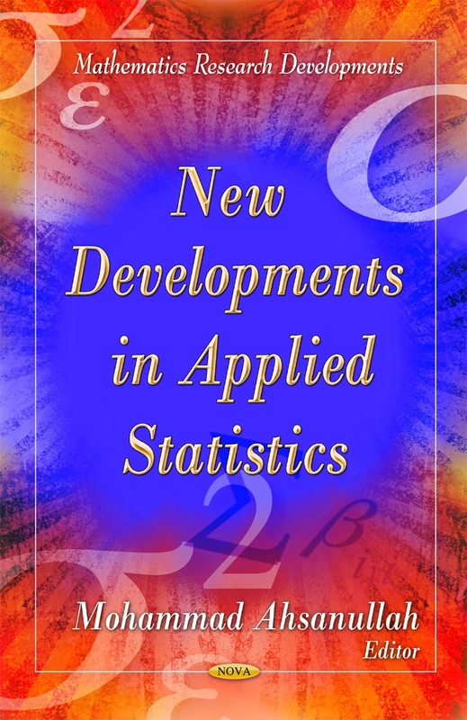 New Developments in Applied Statistics (Mathematics Research Developments Series)