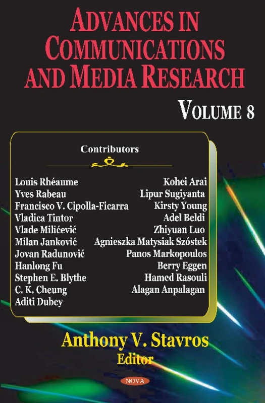 Advances in Communications & Media Research: v. 8: Volume 8