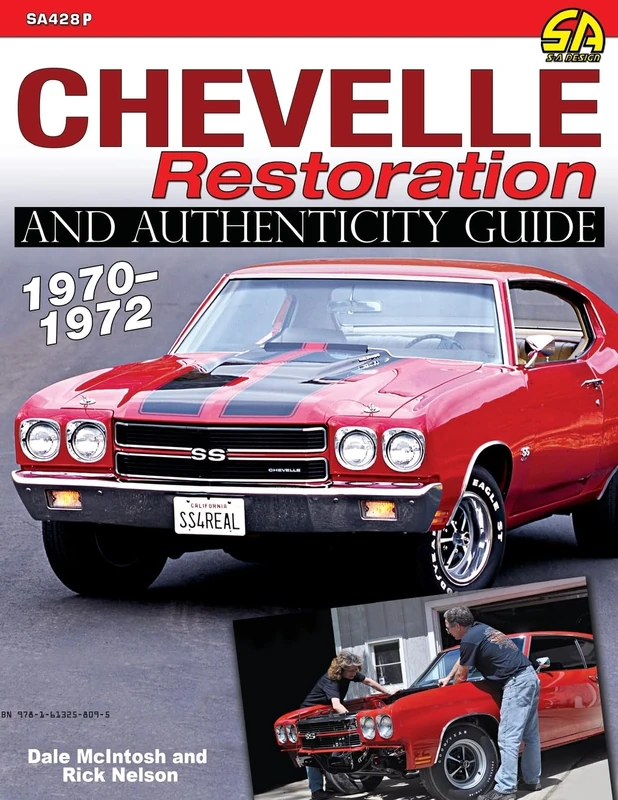 Cartech Chevelle Restoration and Authenticity Guide 1970-1972 - Image 1