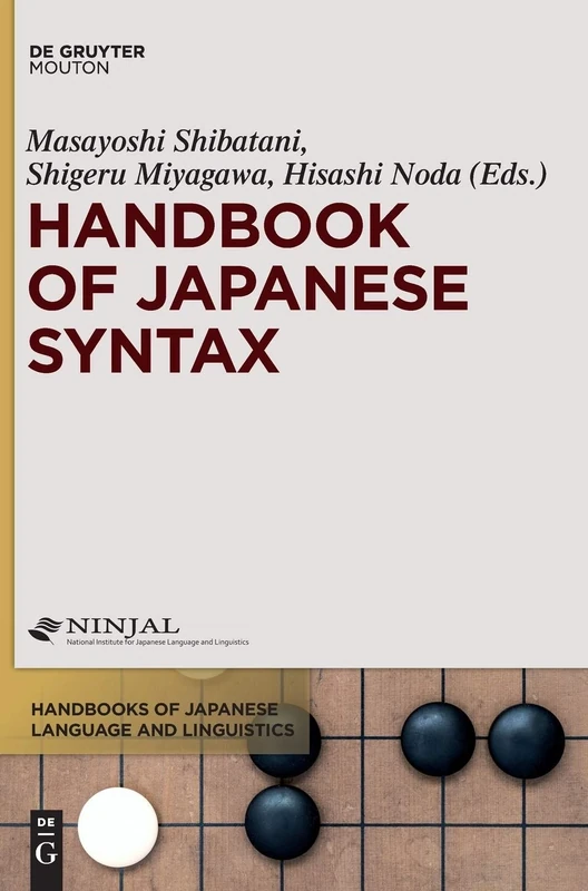 Handbook of Japanese Syntax (Handbooks of Japanese Language and Linguistics [HJLL], 4)