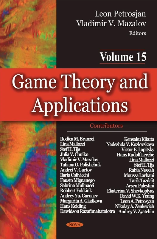 Game Theory & Applications: v. 15: Volume 15