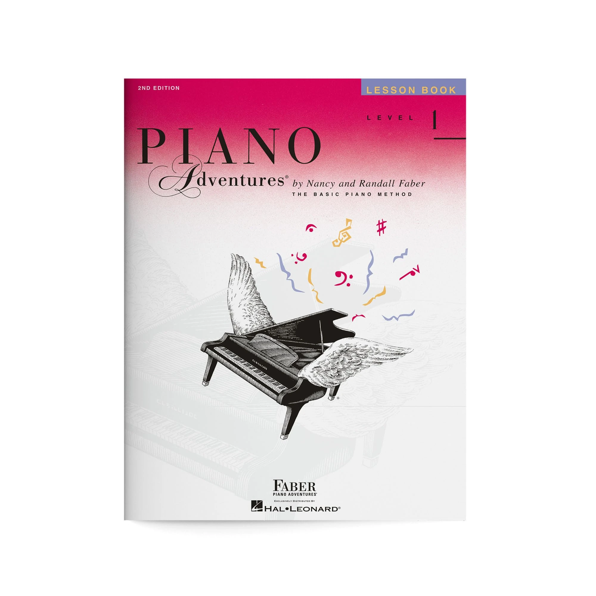Piano Adventures: Lesson Book - Level 1 2nd Edition | Faber Beginner Piano Method for Young Learners | Essential Chord and Note Reading Exercises | Perfect Music Teacher Resource and Gift for Pianists