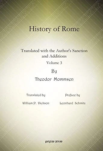 History of Rome (vol 3): Translated with the Author's Sanction and Additions