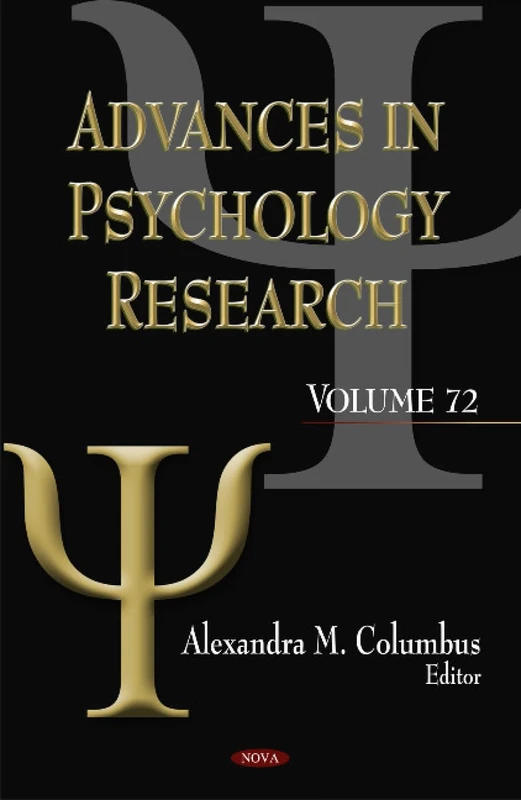Advances in Psychology Research: v. 72: Volume 72