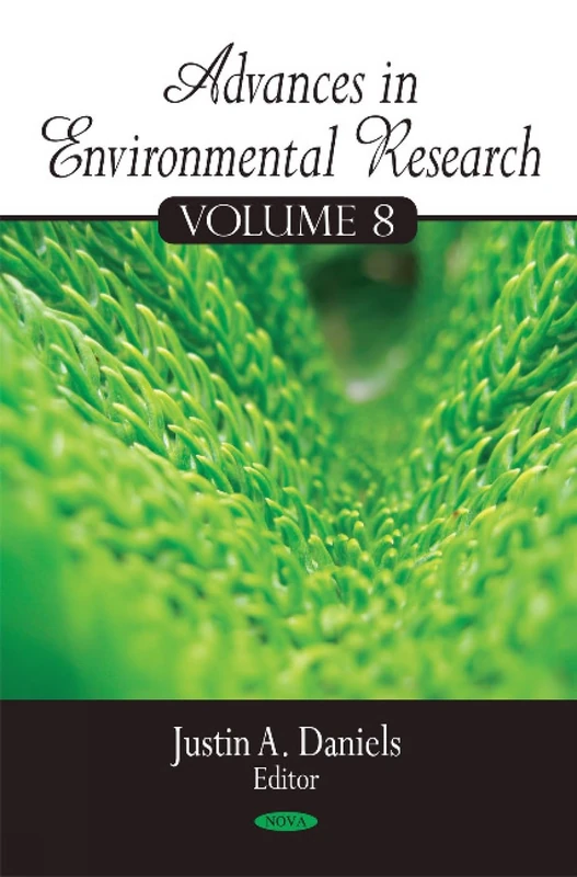 Advances in Environmental Research: v. 8: Volume 8