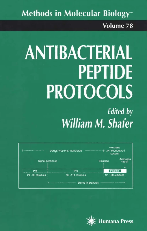 Antibacterial Peptide Protocols: 78 (Methods in Molecular Biology, 78)