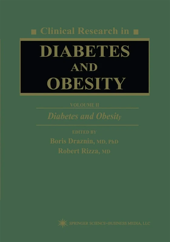 Clinical Research in Diabetes and Obesity, Volume 2: Diabetes and Obesity: 15 (Contemporary Biomedicine, 15)