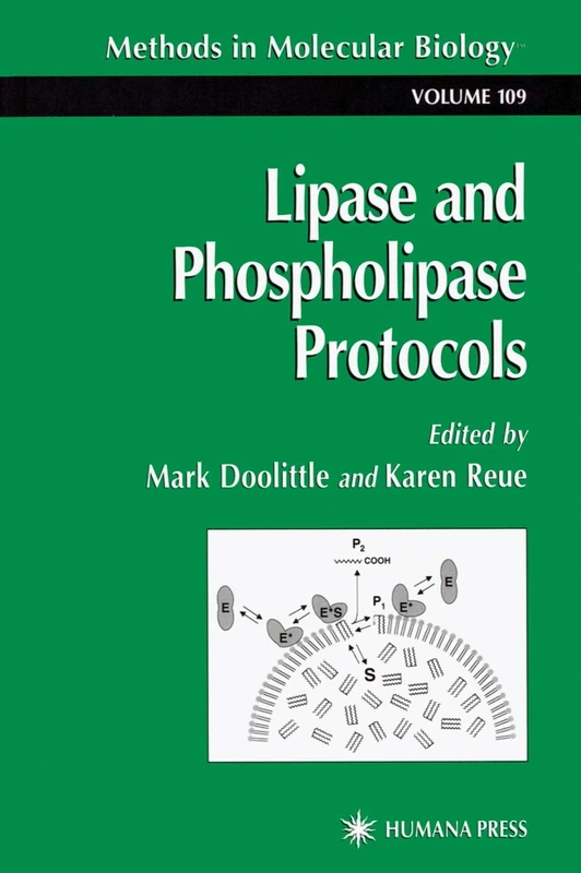Lipase and Phospholipase Protocols: 109 (Methods in Molecular Biology, 109)