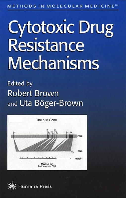 Cytotoxic Drug Resistance Mechanisms: 28 (Methods in Molecular Medicine, 28)