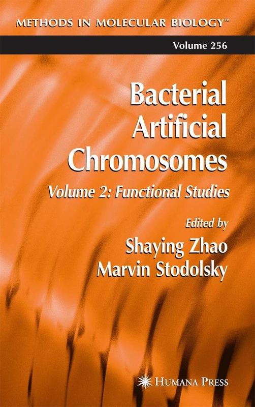 Bacterial Artificial Chromosomes: Volume 2: Functional Studies: 256 (Methods in Molecular Biology, 256) - Image 1