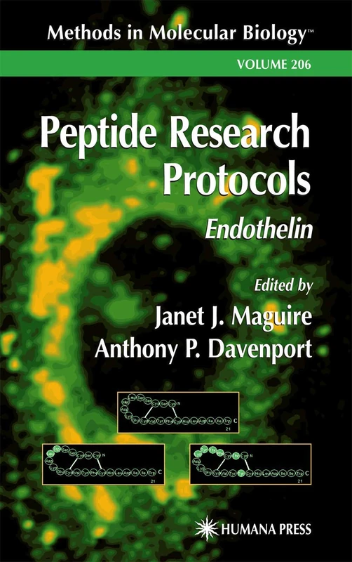 Peptide Research Protocols: Endothelin: 206 (Methods in Molecular Biology, 206)