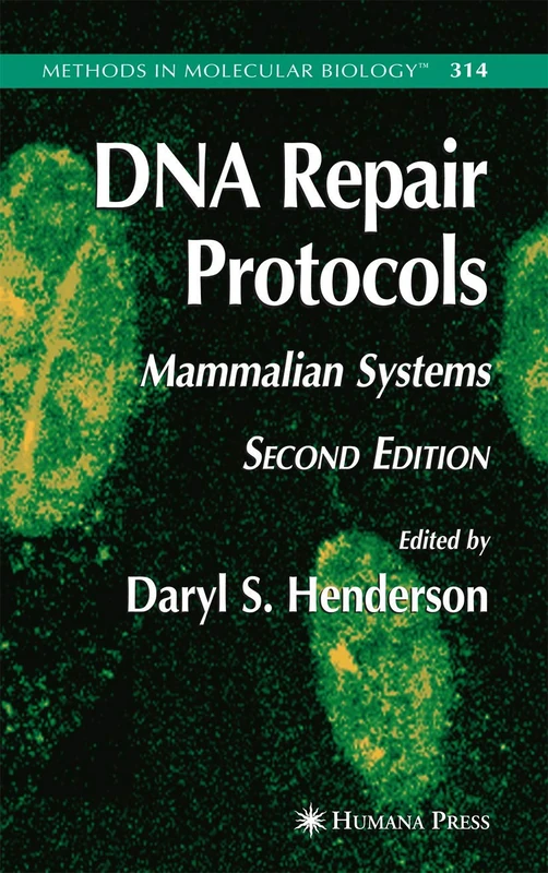 Humana DNA Repair Protocols: 314 (Methods in Molecular Biology)