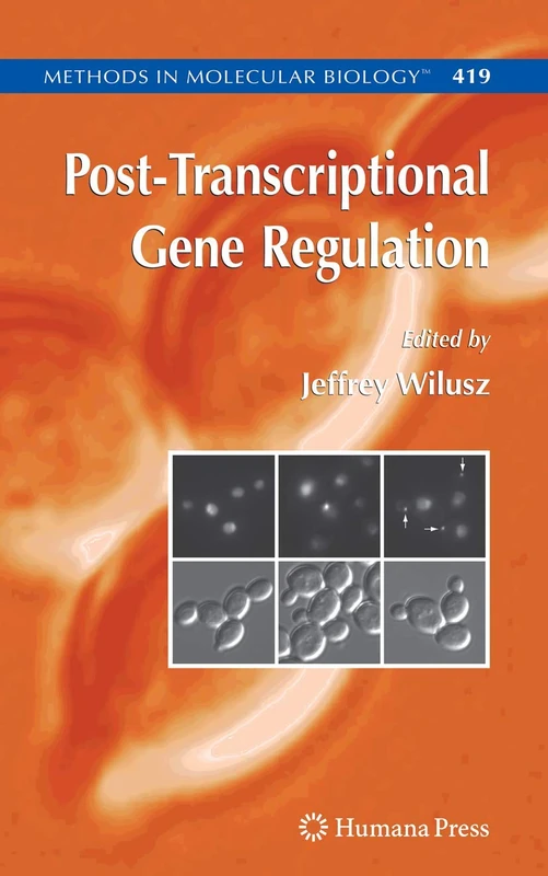 Post-Transcriptional Gene Regulation: 419 (Methods in Molecular Biology, 419)