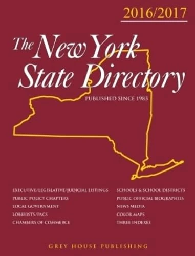 New York State Directory & Profiles of New York (2 Volume Set), 2015/16