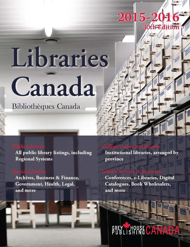 Libraries Canada, 2015/16