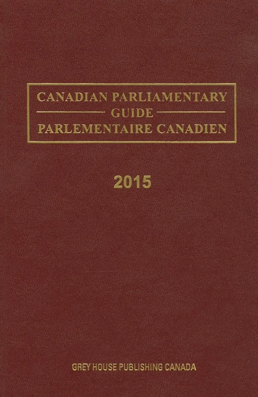 Canadian Parliamentary Directory, 2015