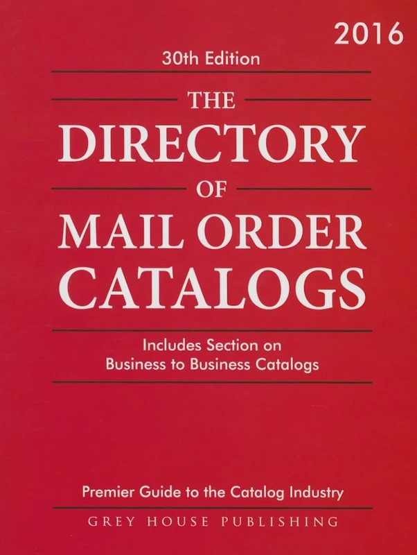 Directory of Mail Order Catalogs 2016