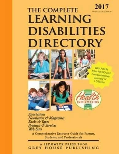 Complete Learning Disabilities Directory, 2017: Print Purchase Includes 1 Year Free Online Access