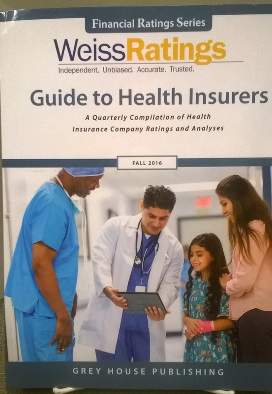 Weiss Ratings Guide to Health Insurers, Fall 2016 (Financial Ratings Series)
