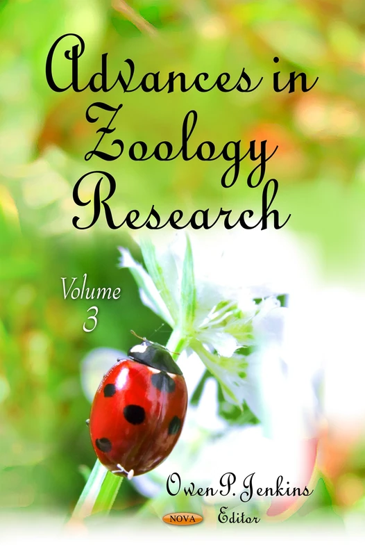 Advances in Zoology Research: Volume 3 (Advances in Zoology Research Series)