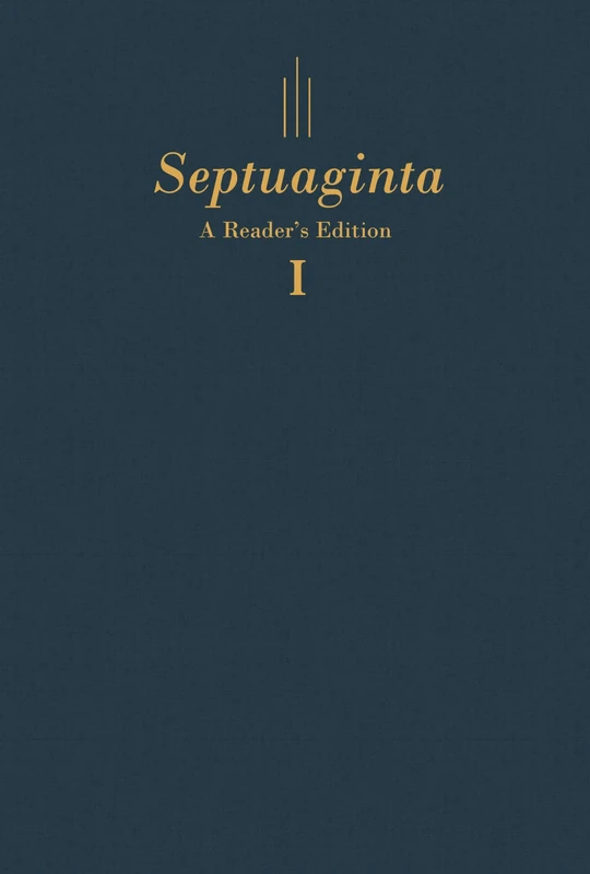 Septuaginta: A Reader's Edition Hardcover: Two-Volume Set