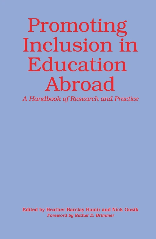 Promoting Inclusion in Education Abroad - Stylus Publishing
