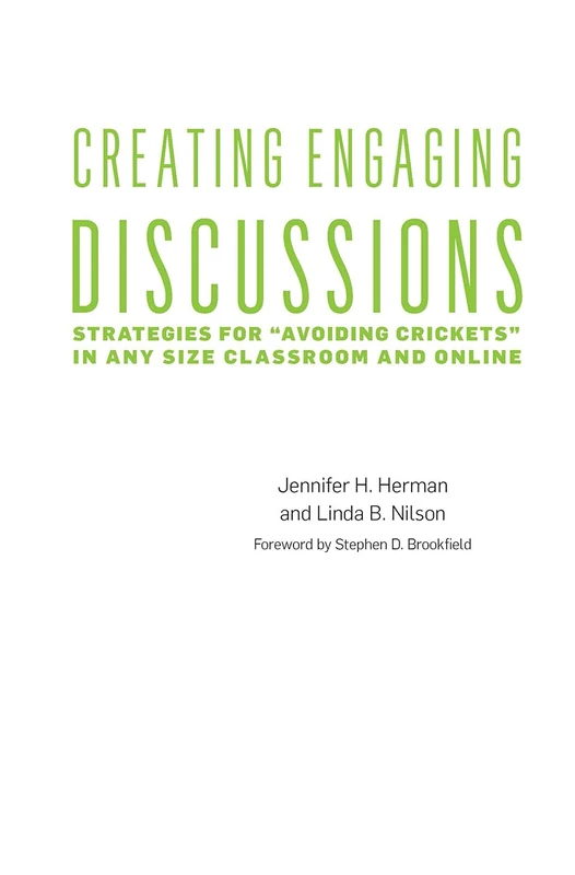 Creating Engaging Discussions - Stylus Publishing (VA) Book