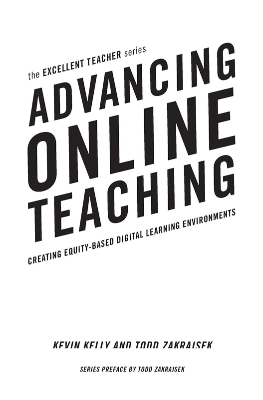 Advancing Online Teaching - Equity-Based Digital Learning