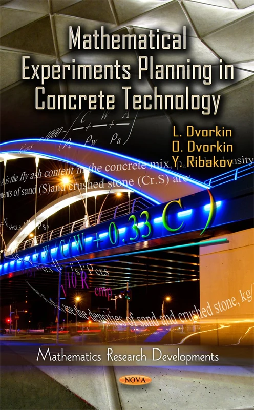 Mathematical Experiments Planning in Concrete Technology (Mathematics Research Developments) - Image 1