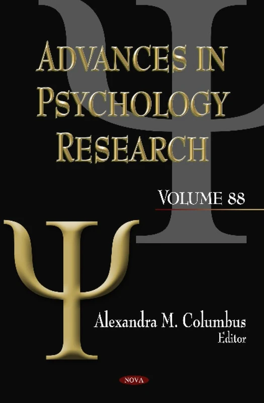 Advances in Psychology Research: 88: Volume 88