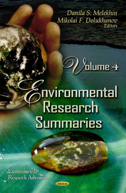 Environmental Res. Summar. V.04 - Environmental Research Advances