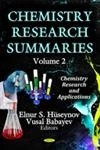 CHEMISTRY RESEARCH SUMM.V.02: Volume 2 (Chemistry Research and Applications)