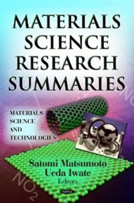 Materials Science Research Sum - Materials Science and Technologies