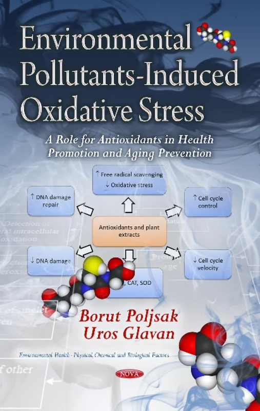 Environmental Pollutants-Induced Oxidative Stress: A Role for Antioxidants in Health Promotion & Aging Prevention (Environmental Health-physical, Chemical and Biological Factors)