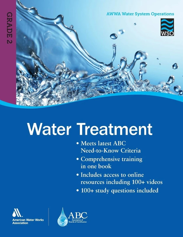 WSO Water Treatment, Grade 2: Awwa Water System Operations Wso