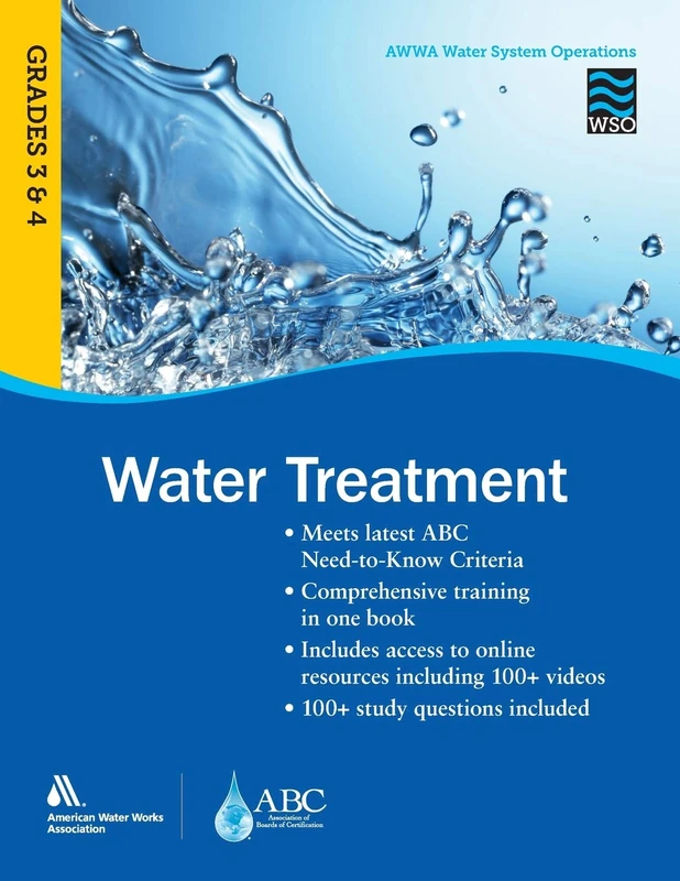 WSO Water Treatment, Grades 3 & 4: Awwa Water System Operations Wso