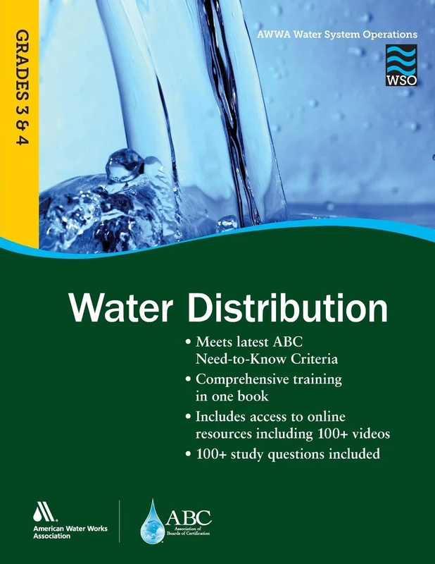 WSO Water Distribution, Grades 3 & 4 (Awwa's Water System Operations) - Image 1