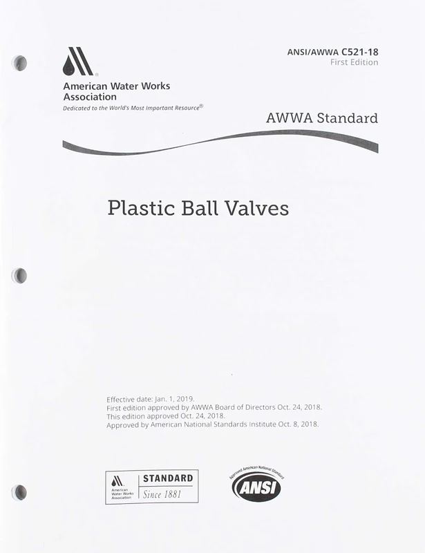 AWWA C621-18 Internal Pipe Joint Seal Assemblies for Water Service