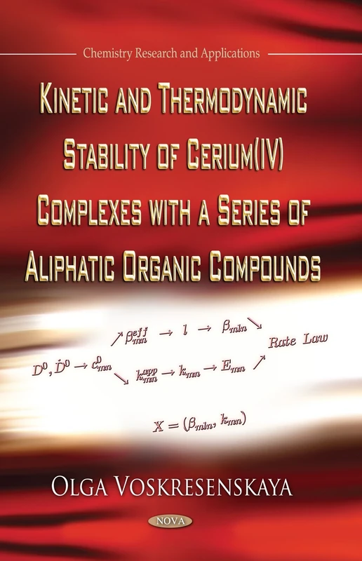 KINETIC THERMODYNAMIC STAB. (Chemistry Research and Applications)